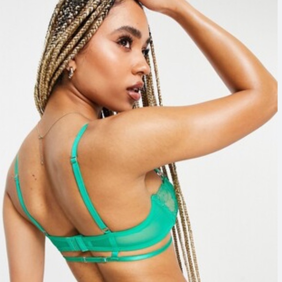 NWT BlueBella Green Lingerie Vienna Bra - Picture 2 of 6